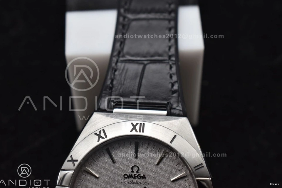 Gummy Constellation Strap Clone A8900 Black VSF Super on Gray Best Dial SS 1:1 Edition 1217